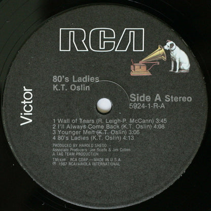 K.T. Oslin : 80's Ladies (LP, Album)