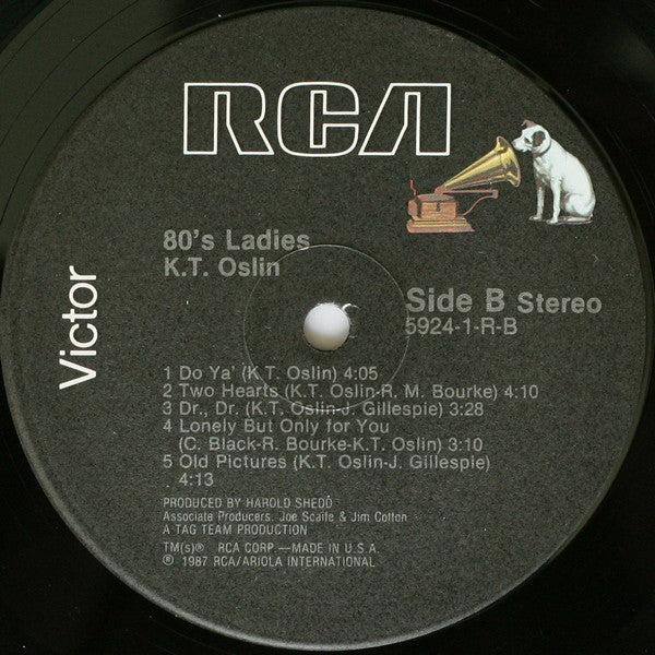 K.T. Oslin : 80's Ladies (LP, Album)