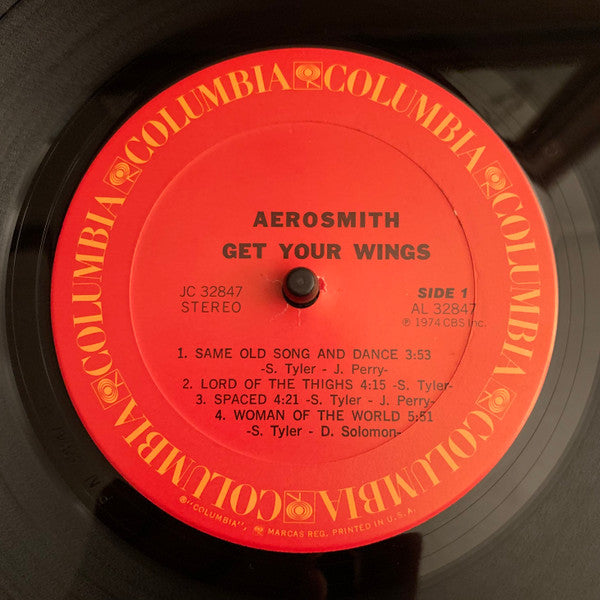 Aerosmith : Get Your Wings (LP, Album, Ter)
