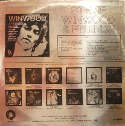 Steve Winwood : Winwood & Friends (LP, Comp)