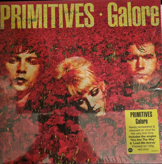 The Primitives : Galore (LP, Album, RE, RM, Red)