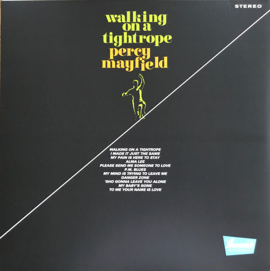 Percy Mayfield : Walking On A Tightrope (LP, Album, RE)