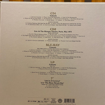 The Band : Cahoots (Box, Dlx, 50t + CD, Album, RE, RM + CD, RM + Blu-r)