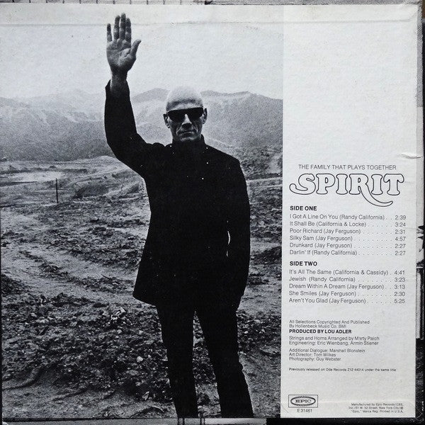 Spirit (8) : The Family That Plays Together (LP, Album, RE)