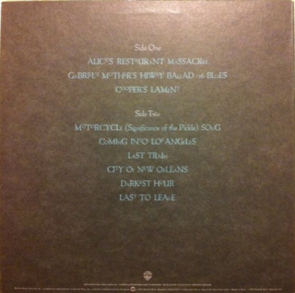 Arlo Guthrie : The Best Of Arlo Guthrie (LP, Comp, Win)