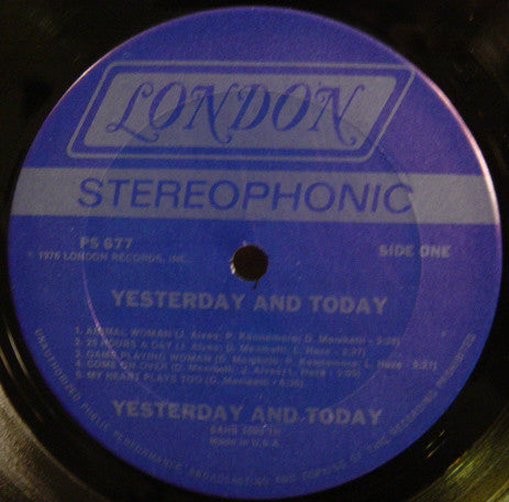 Y & T : Yesterday And Today (LP, Album, Ter)