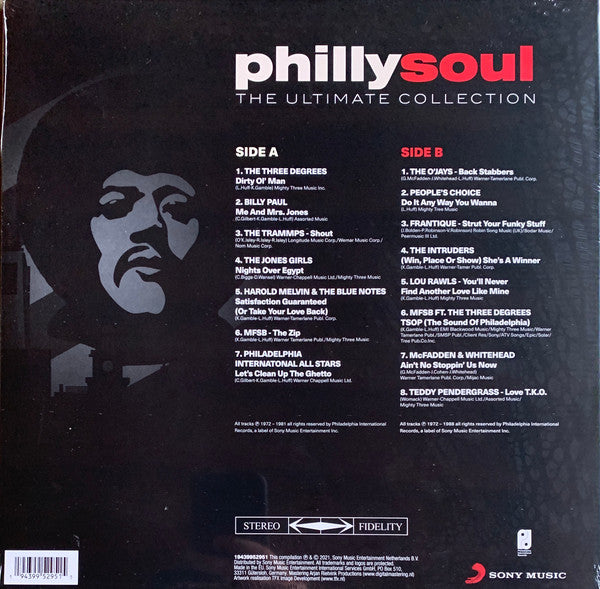 Various : Philly Soul - The Ultimate Collection (LP, Comp, Ltd, Blu)