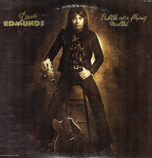 Dave Edmunds : Subtle As A Flying Mallet (LP, Album, RE, Ind)