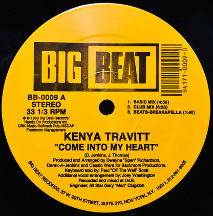 Kenya Travitt : Come Into My Heart (12")