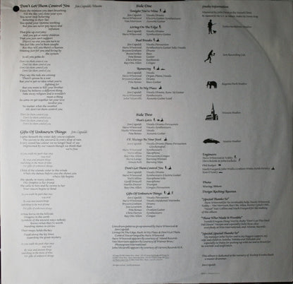Jim Capaldi : Fierce Heart (LP, Album, Spe)