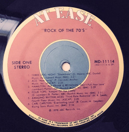 Various : Rock Of The 70's (LP, Album, Comp)
