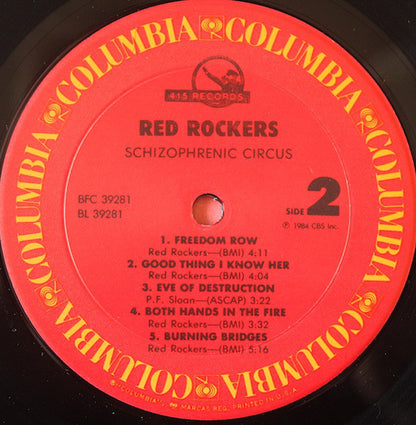 Red Rockers : Schizophrenic Circus (LP, Album, Pit)