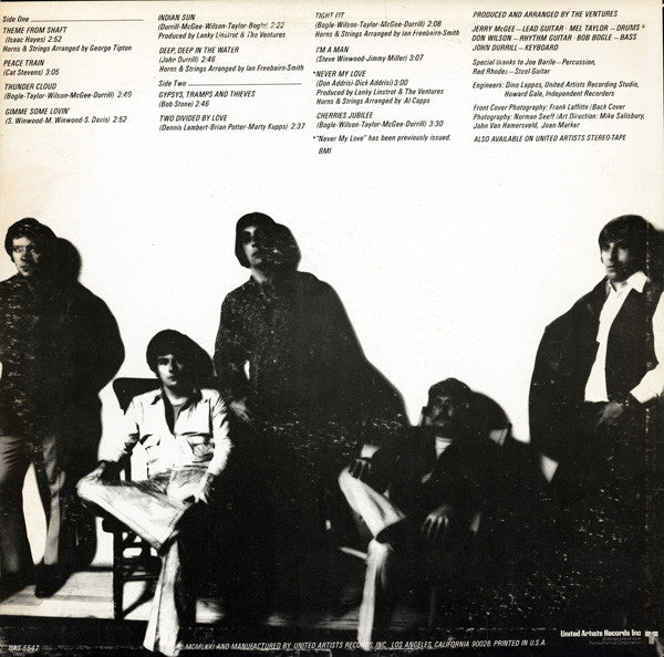 The Ventures : Theme From Shaft (LP, Album, Ter)