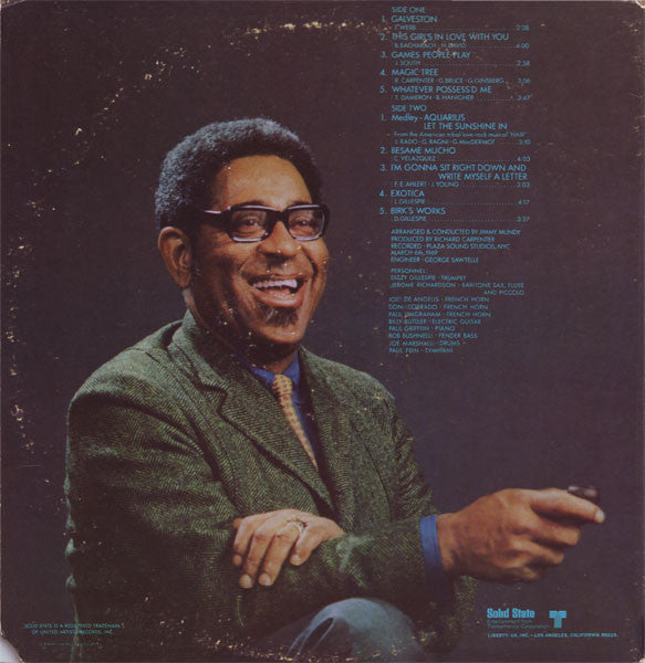 Dizzy Gillespie : It's My Way (LP, Album)