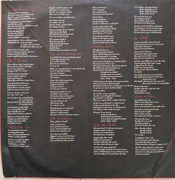 Krokus : The Blitz (LP, Album, RCA)