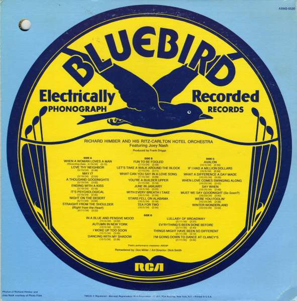 Richard Himber And His Ritz-Carlton Hotel Orchestra Featuring Joey Nash : 1934-1935 (2xLP, Comp)