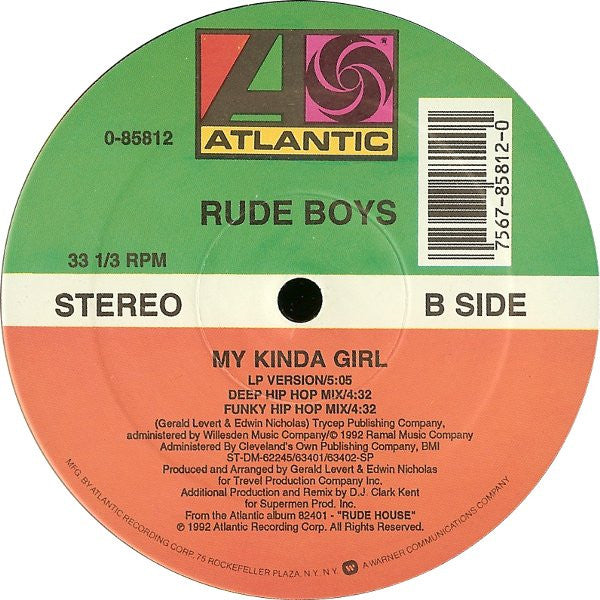 Rude Boys : My Kinda Girl (12")