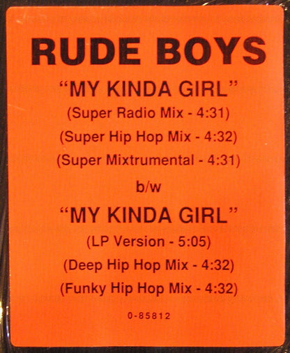 Rude Boys : My Kinda Girl (12")