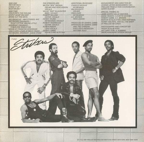The Strikers : The Strikers (LP, Album)