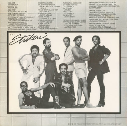 The Strikers : The Strikers (LP, Album)