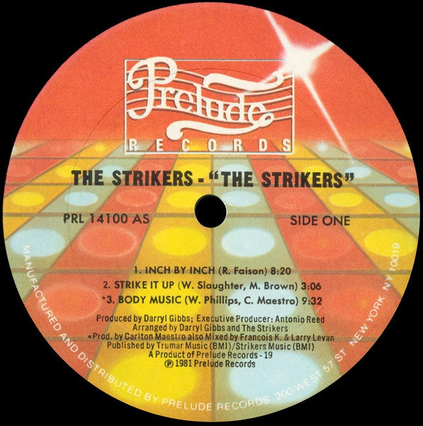 The Strikers : The Strikers (LP, Album)