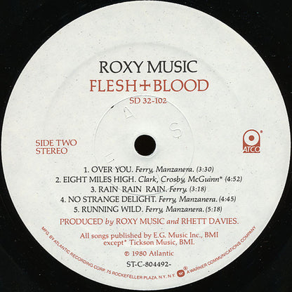 Roxy Music : Flesh + Blood (LP, Album, Spe)