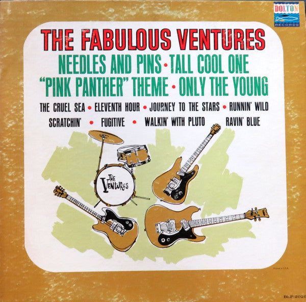 The Ventures : The Fabulous Ventures (LP, Album, Mono, RCA)