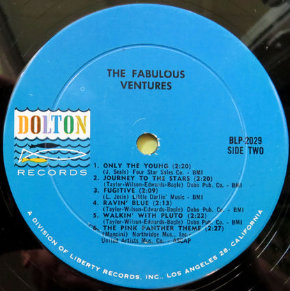 The Ventures : The Fabulous Ventures (LP, Album, Mono, RCA)