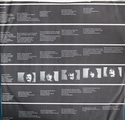Dixon House Band : Fighting Alone (LP, Album, Pin)