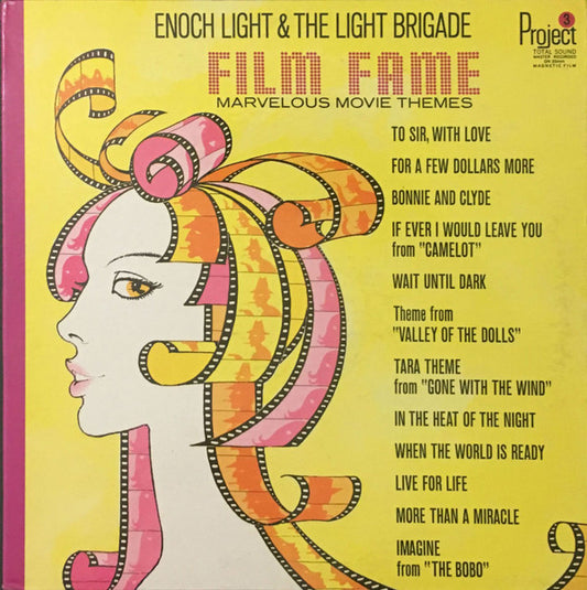 Enoch Light And The Light Brigade : Film Fame - Marvelous Movie Themes (LP, Album)