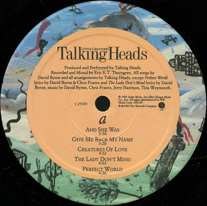 Talking Heads : Little Creatures (LP, Album, Spe)