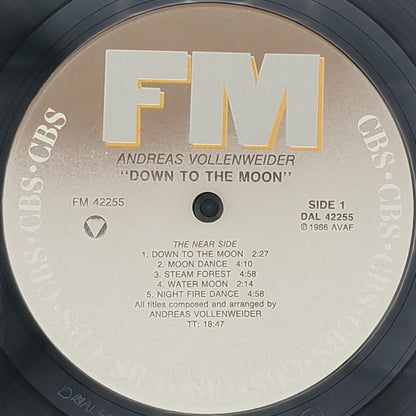 Andreas Vollenweider : Down To The Moon (LP, Album, Car)