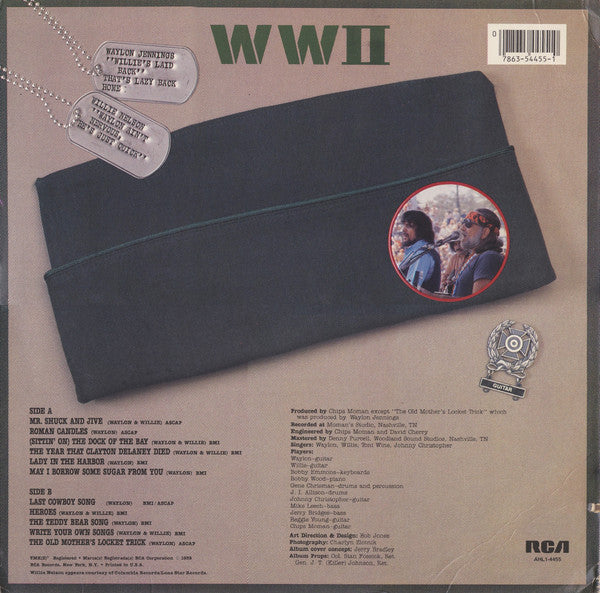Waylon Jennings & Willie Nelson : WWII (LP, Album)
