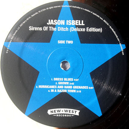 Jason Isbell : Sirens Of The Ditch (2xLP, Album, Dlx, Ltd, RE, Roo)