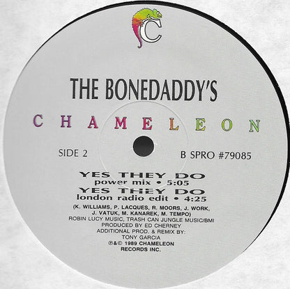 The Bonedaddys : Yes They Do (12", Promo)
