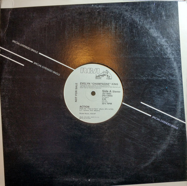 Evelyn King : Action (12", Promo)