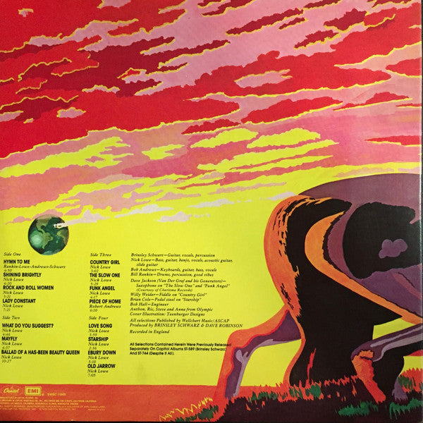 Brinsley Schwarz : Brinsley Schwarz (LP, Album, RE + LP, Album, RE + Comp, Jac)