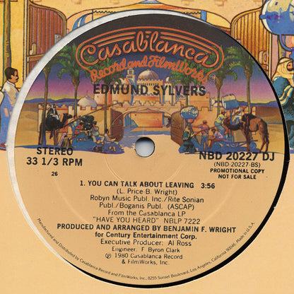 Edmund Sylvers : Have You Heard The News / You Can Talk About Leaving (12", Promo)