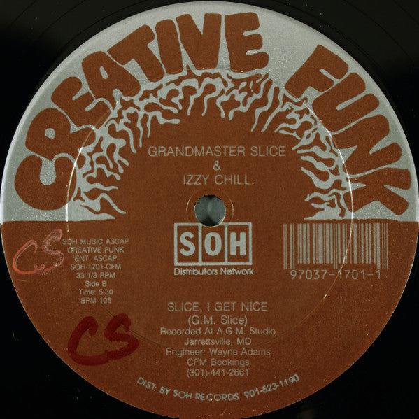 Grandmaster Slice & Izzy Chill : Shall We Dance (Electric Slide) (12")