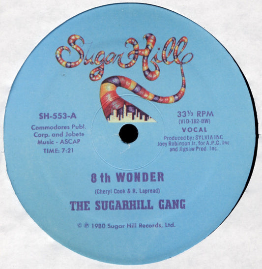 Sugarhill Gang : 8th Wonder / Sugar Hill Groove (12")