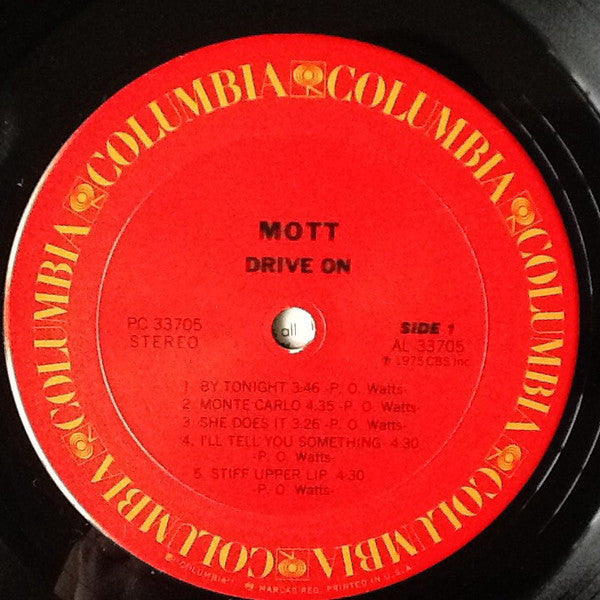 Mott (3) : Drive On (LP, Album)