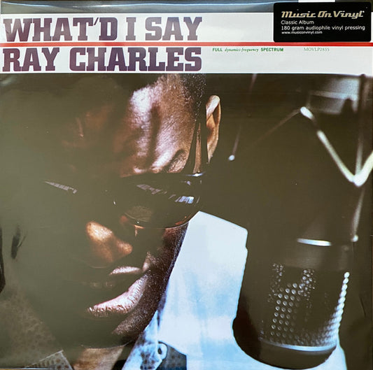 Ray Charles : What'd I Say (LP, Album, Mono, RE, 180)