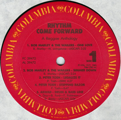 Various : Rhythm Come Forward (A Reggae Anthology) (LP, Comp, Pit)