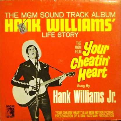 Hank Williams Jr. : Your Cheatin' Heart (Original Motion Picture Sound Track) (LP, Album)