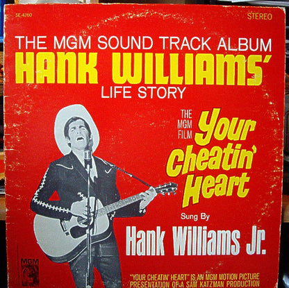 Hank Williams Jr. : Your Cheatin' Heart (Original Motion Picture Sound Track) (LP, Album)