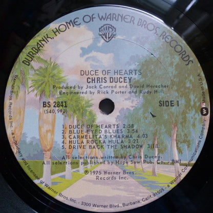 Chris Ducey : Duce Of Hearts (LP, Album)