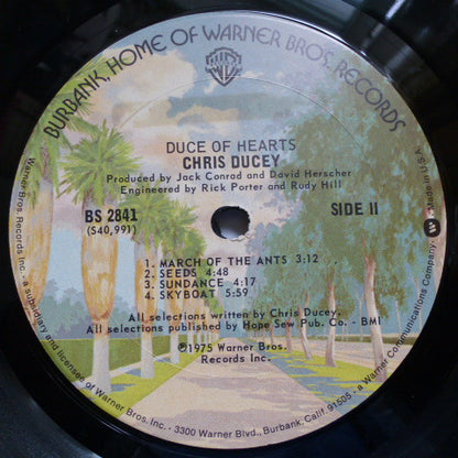 Chris Ducey : Duce Of Hearts (LP, Album)