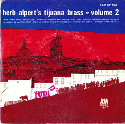 Herb Alpert & The Tijuana Brass : Herb Alpert's Tijuana Brass, Vol. 2 (7", Jukebox)