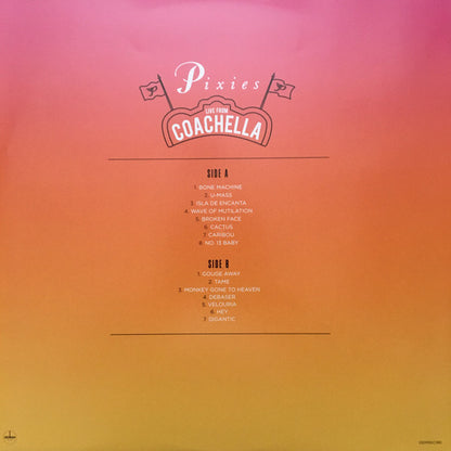 Pixies : Live From Coachella 2004 (LP, Yel + LP, S/Sided, Etch, Yel + Album, RSD, Ltd)