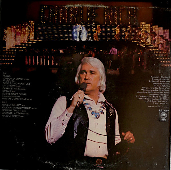 Charlie Rich : The Silver Fox (LP, Album, Ter)